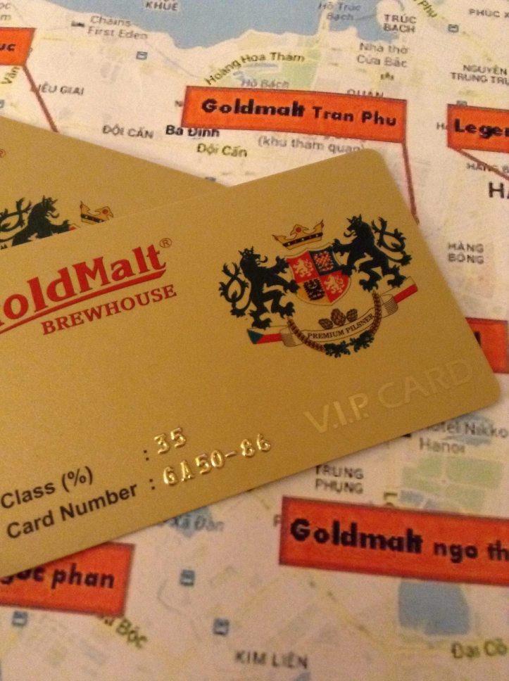 Goldmalt VIP card