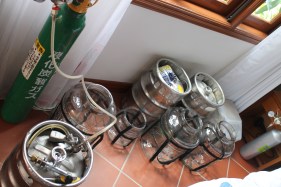 Beer kegs