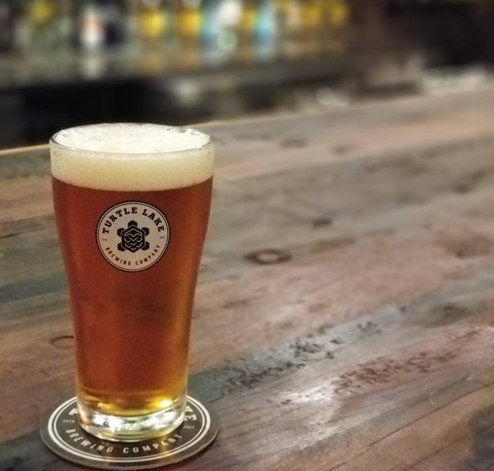 Craft beer by Turtle lake